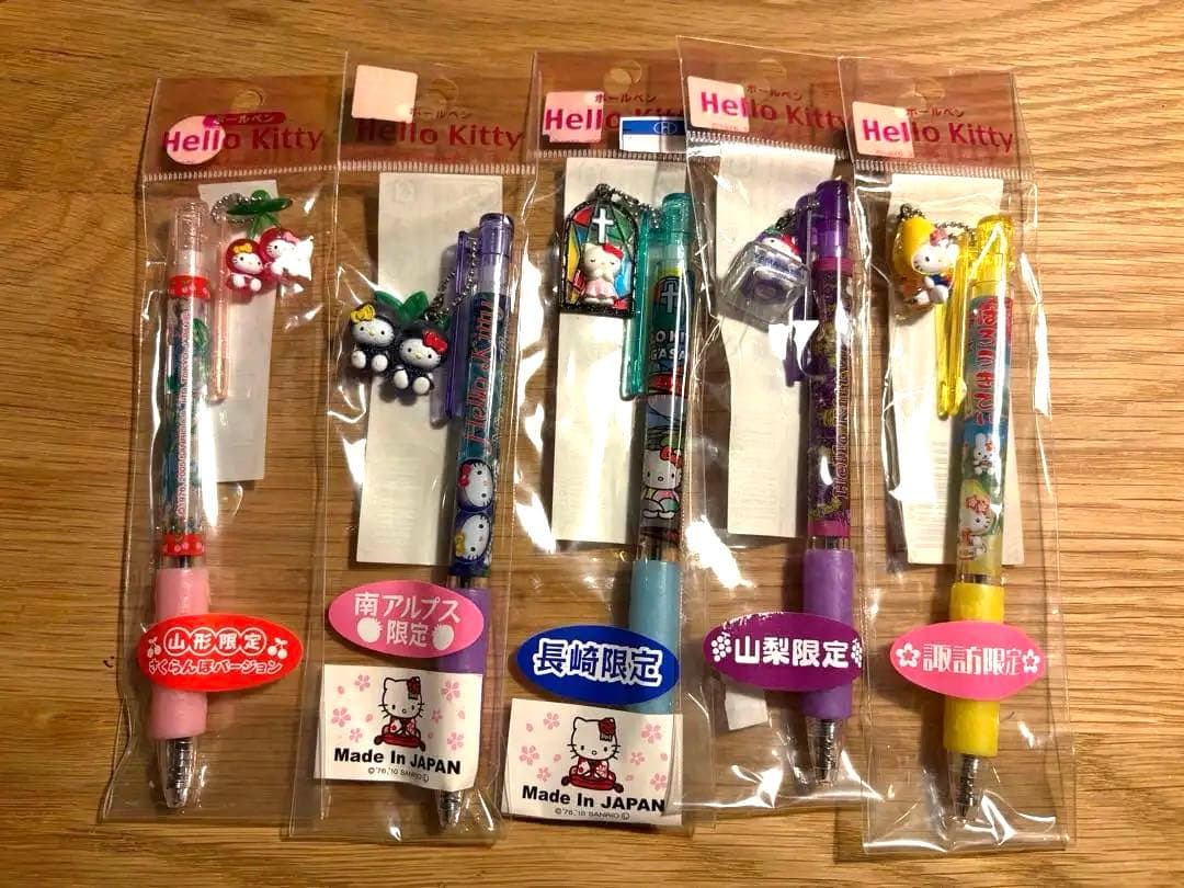 ハローキティ ご当地ボールペン　シャープペン　 44本　まとめ売り