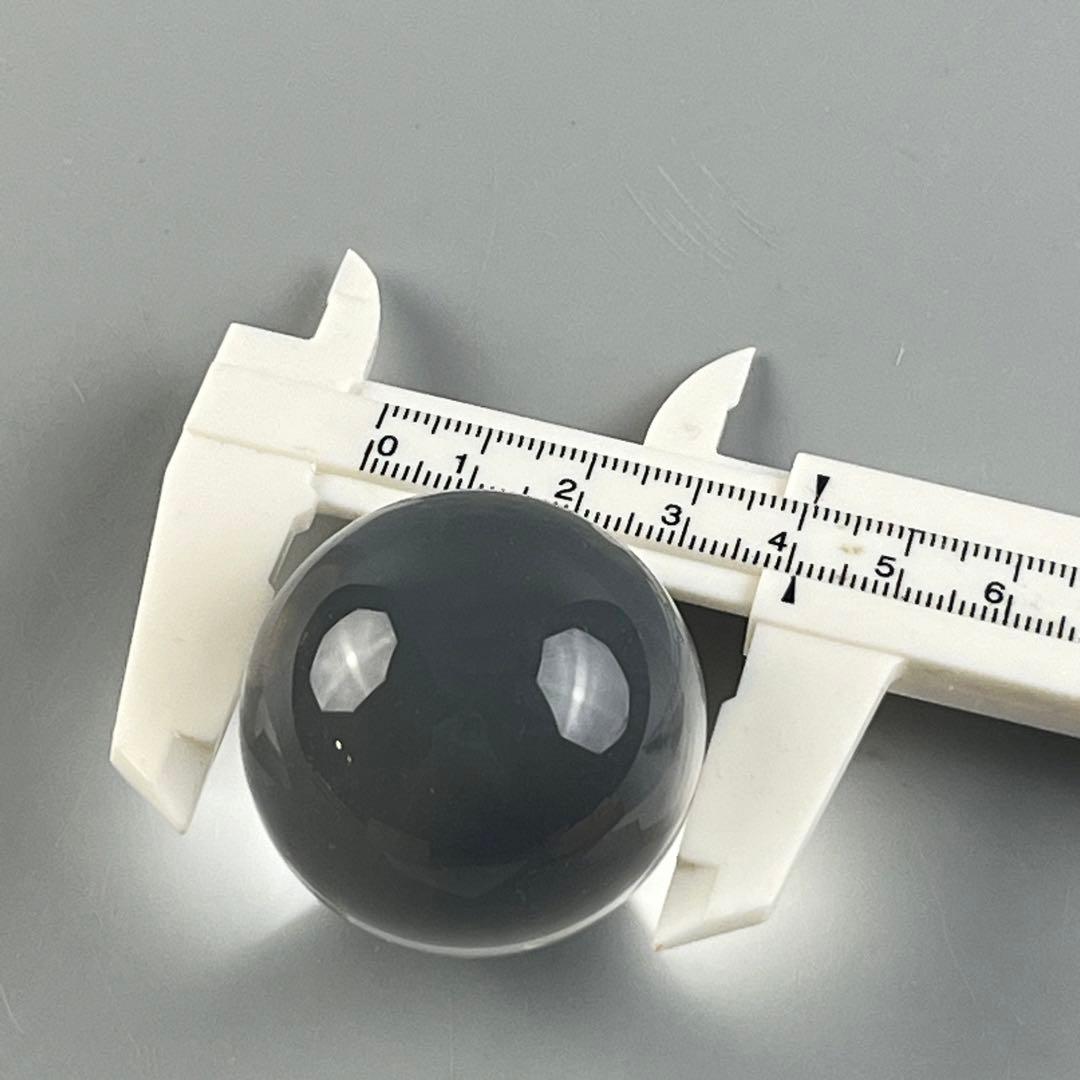 天然 水晶玉 彰山 在銘 共箱