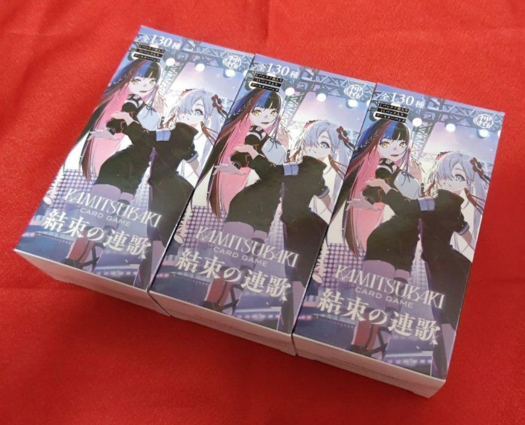 【新品】神椿TCG ブースター 第2弾 結束の連歌　未開封 3BOX