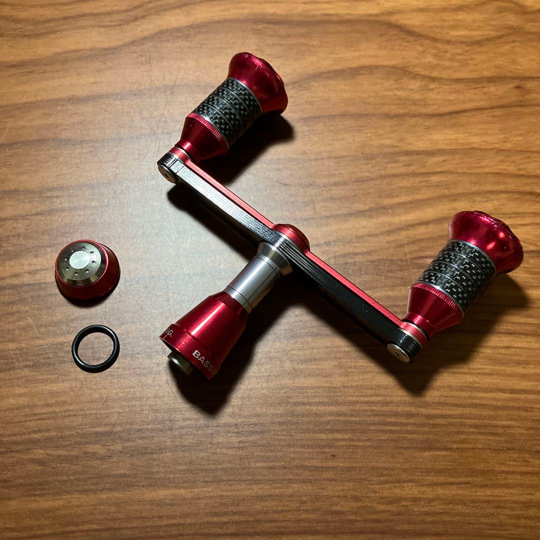 廃盤レア　美品　バサート　ダブルハンドル　ダイワ用　リールキャップ