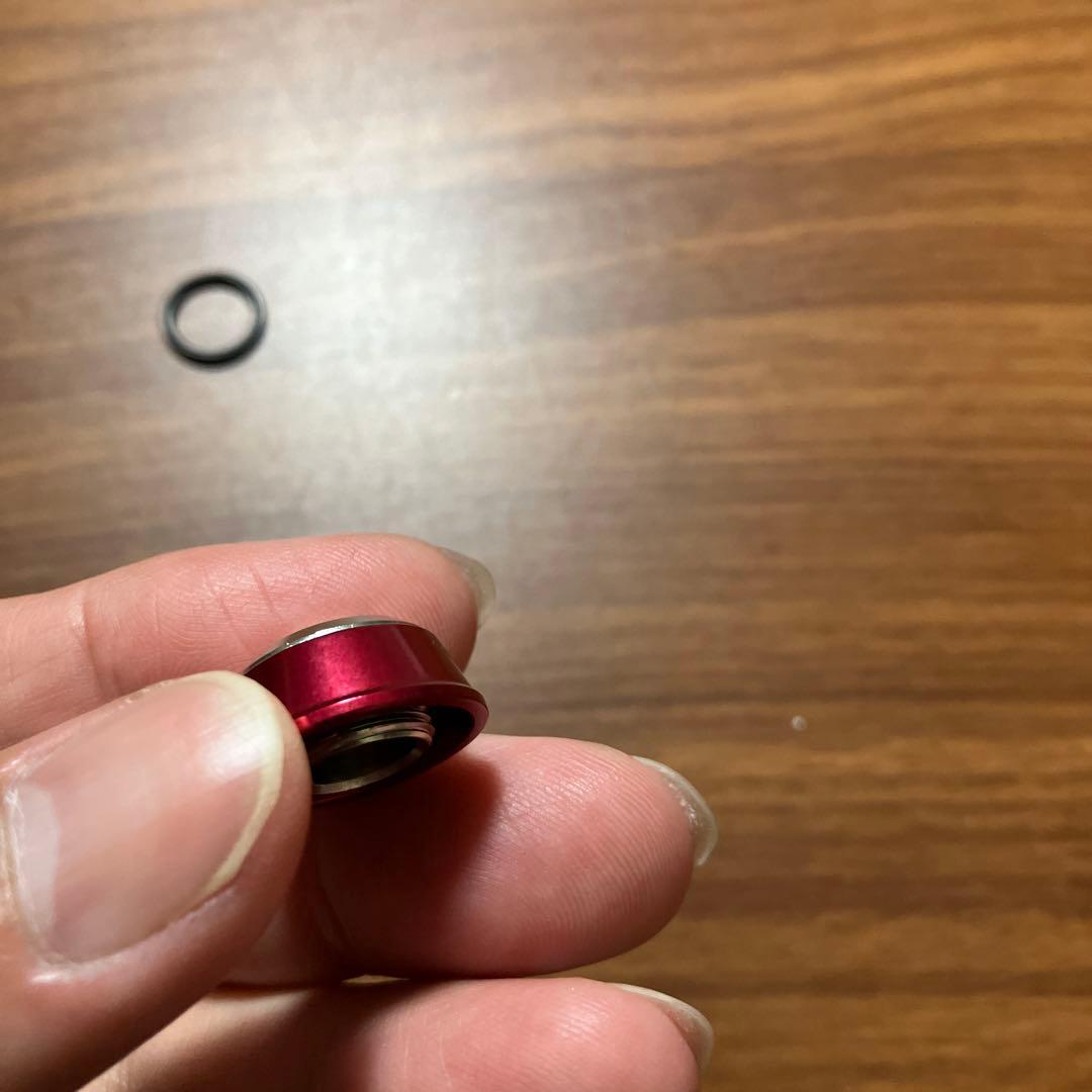 廃盤レア　美品　バサート　ダブルハンドル　ダイワ用　リールキャップ