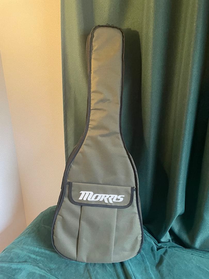 【9/21までの値引可】Morris M-011 アコギ&ソフトケース