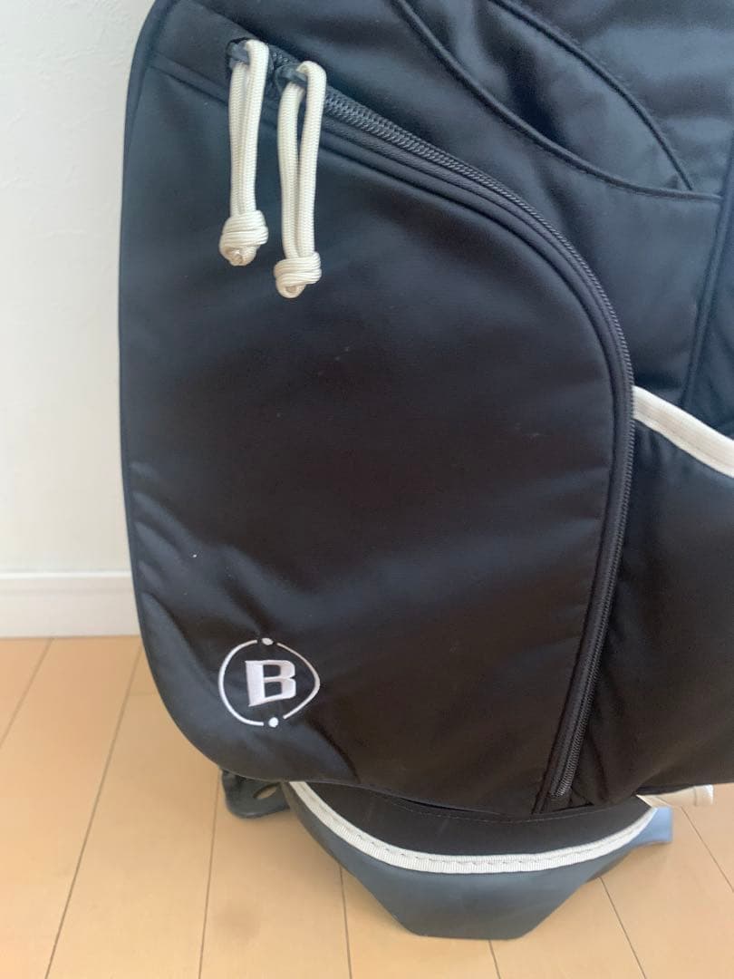 BRIEFING キャディバッグ CR-4 #2 ブラック/ホワイト