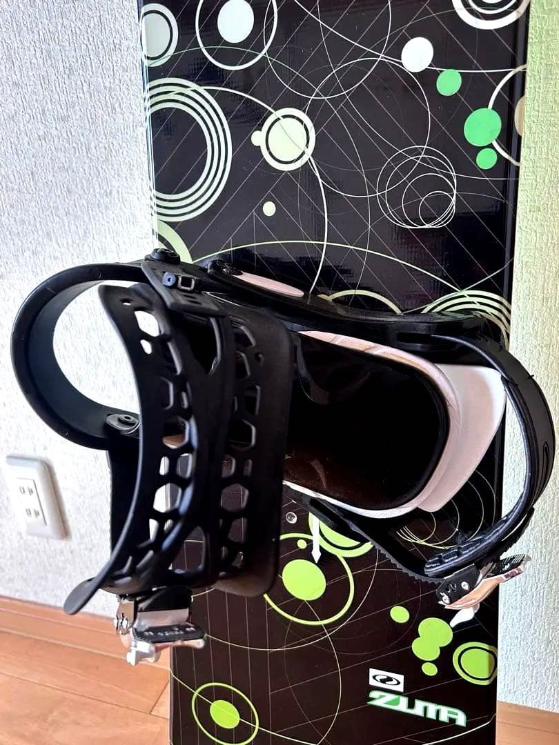 zumaスノーボードビンディングセット　153cm