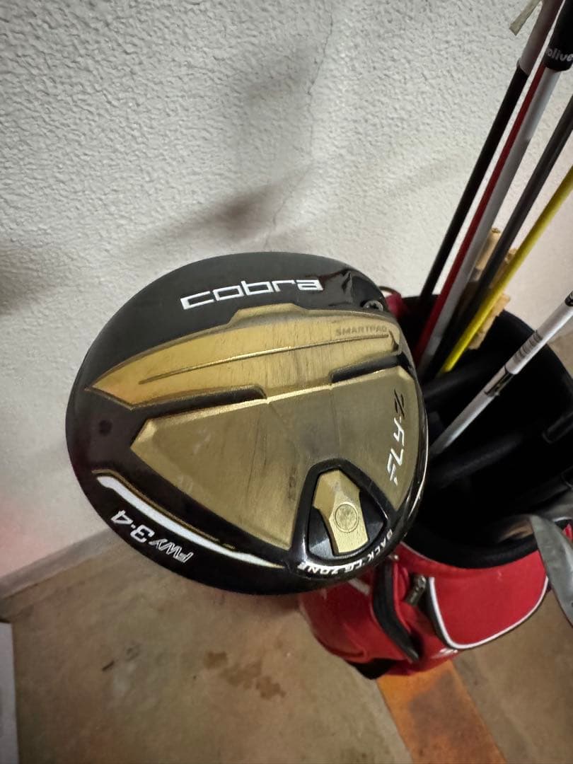 ゴルフクラブ5本＋SRIXONキャディバッグ｜PING,cobra,HONMA