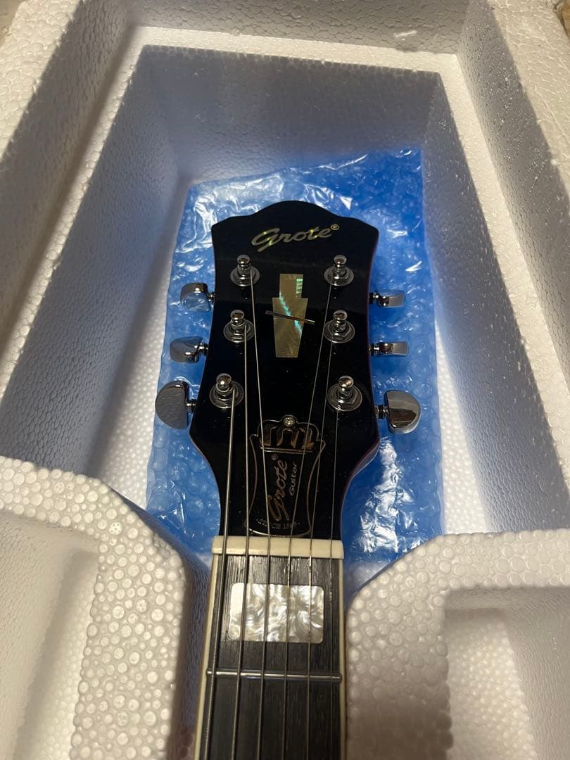 ギター GROTE Jazz Electric Guitar (Red)