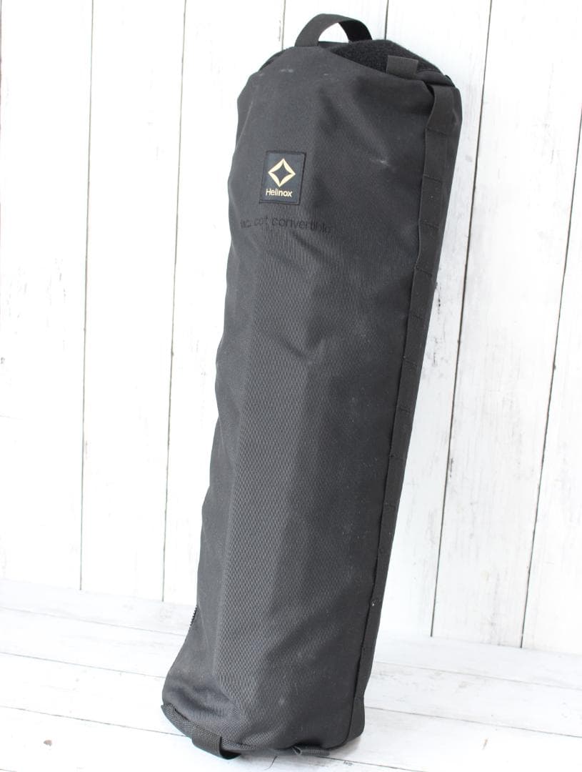 美品 ヘリノックス タクティカルコット コンバーチブル ブラック レッグ付き