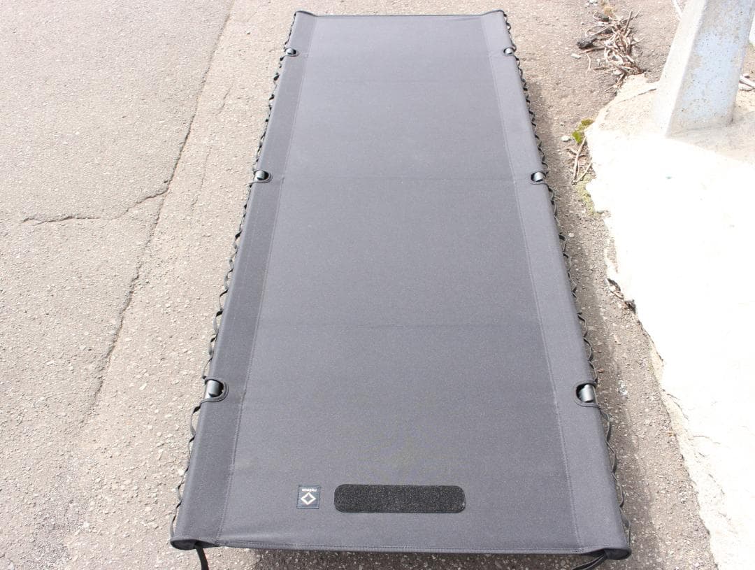 美品 ヘリノックス タクティカルコット コンバーチブル ブラック レッグ付き