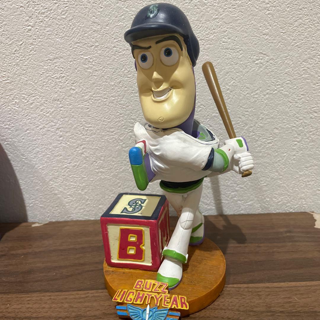 d*7様 ボブルヘッド　バズ・ライトイヤー 野球選手フィギュア　シアトルマリナー