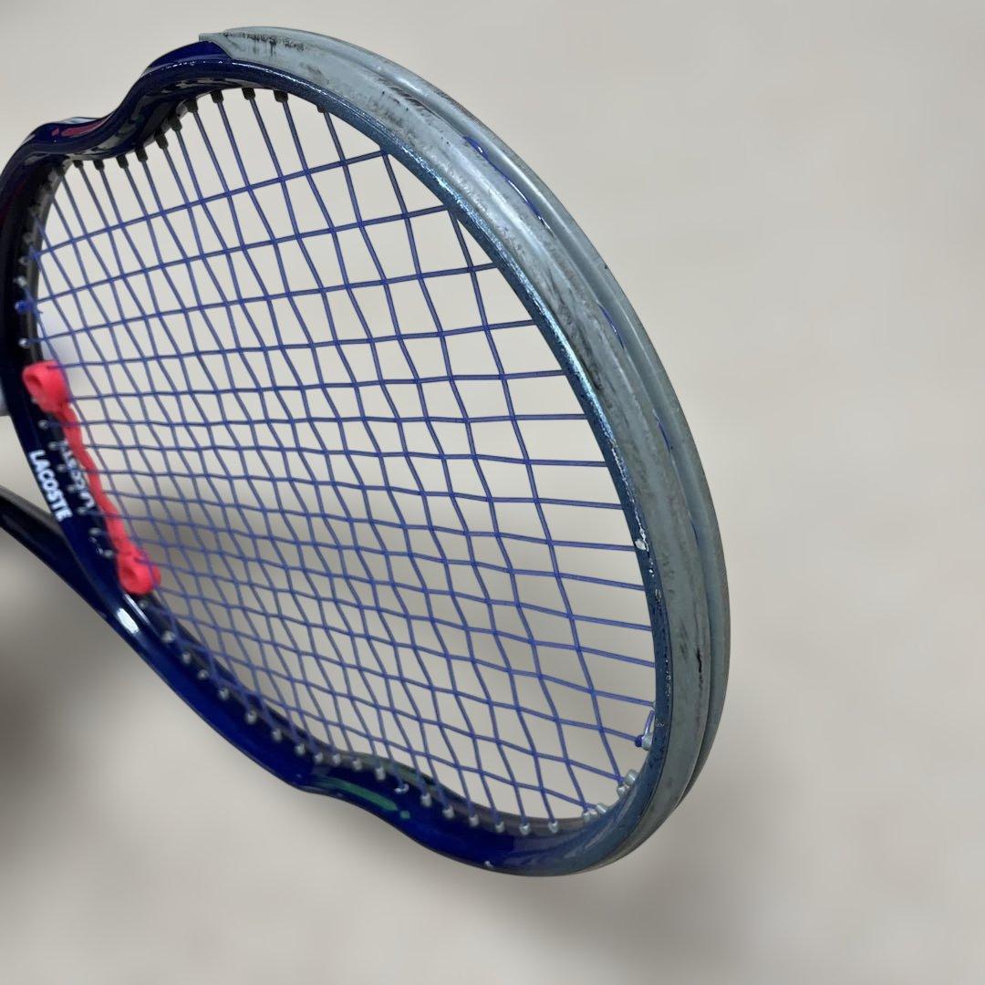 テニスラケット 3本&バック 希少・激レア ラコステ・ヨネックス・ウィルソン