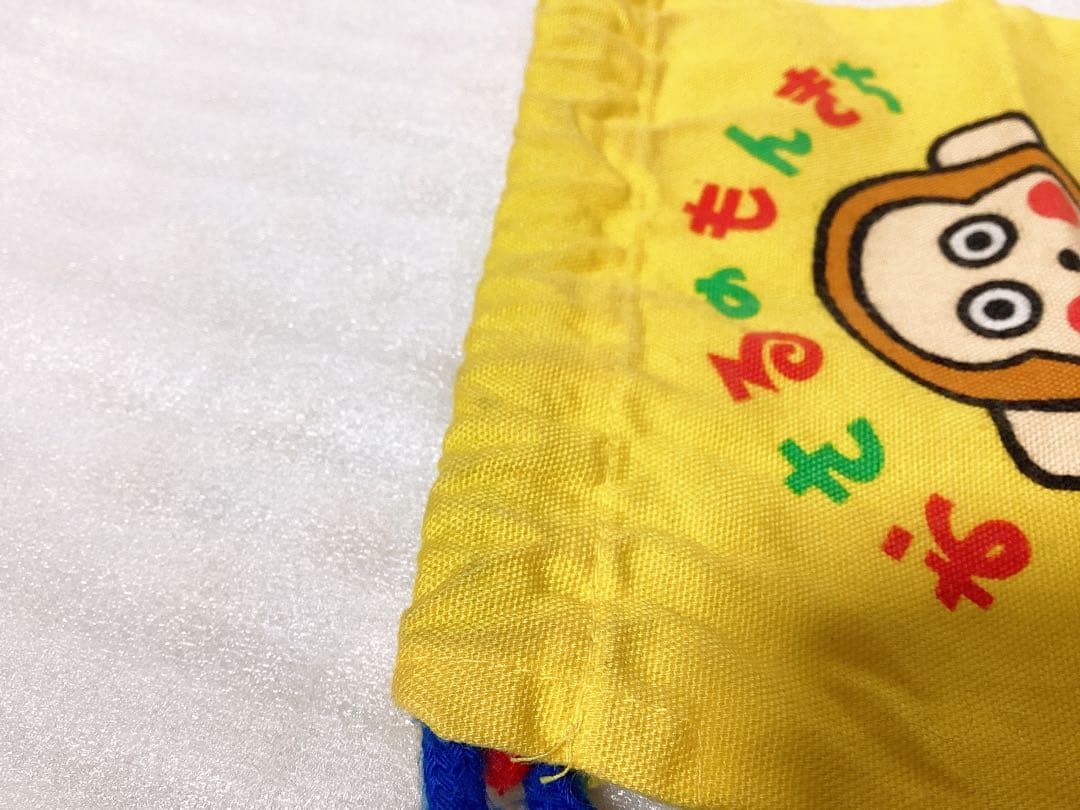 昭和レトロ ❤︎サンリオ おさるのもんきち❤︎ビニールバッグ&巾着袋2枚 3枚セット