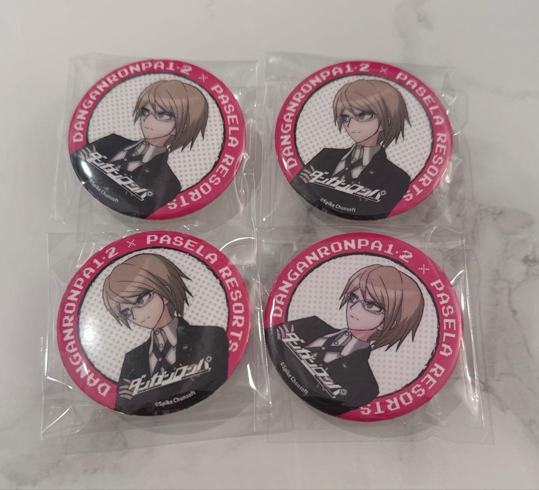 ダンガンロンパ パセラ 缶バッジ 十神 白夜