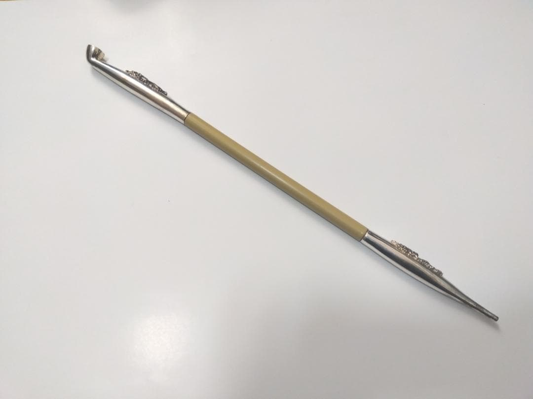 仕込み煙管 キセル 金属製 小道具 レプリカ 武器 助け人走る 必殺仕事人