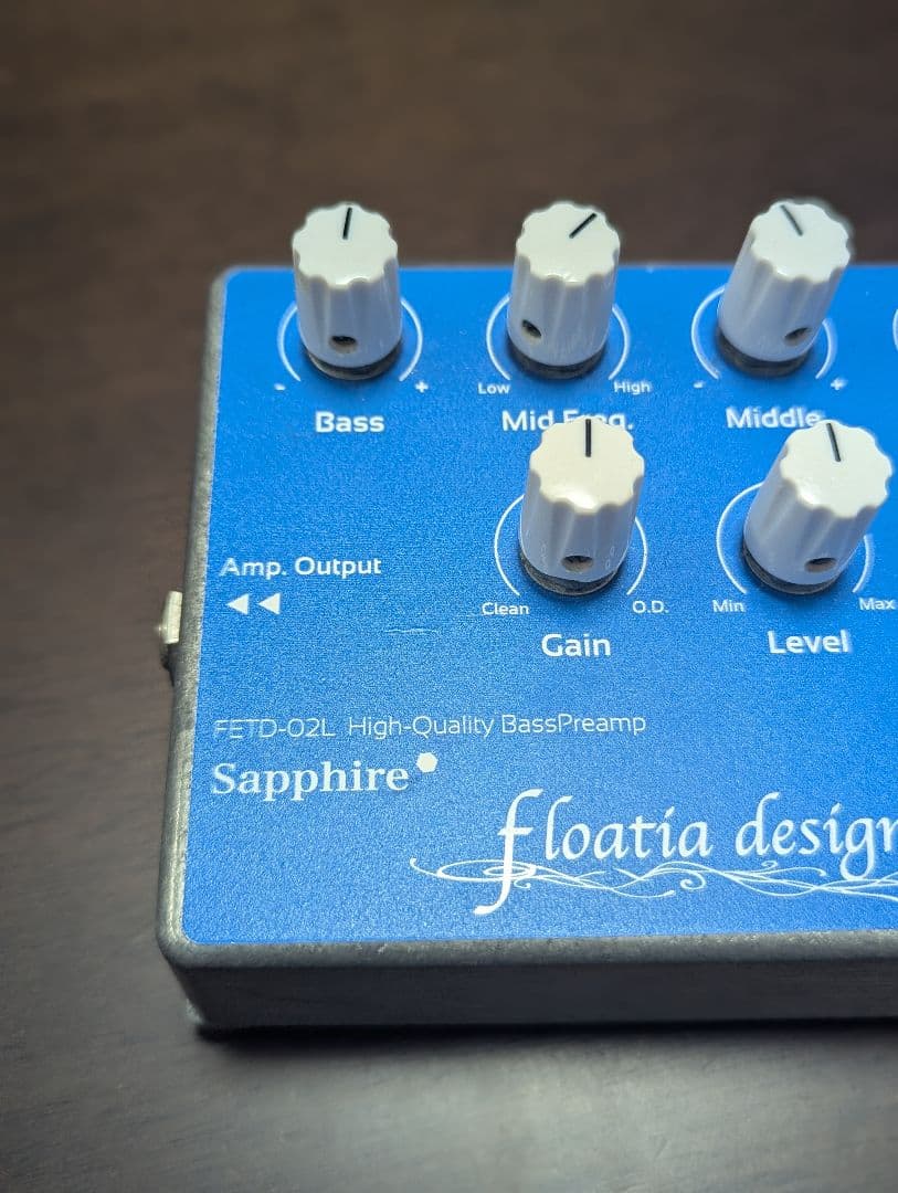 floatiadesigns　FETD-02L　ベースプリアンプ