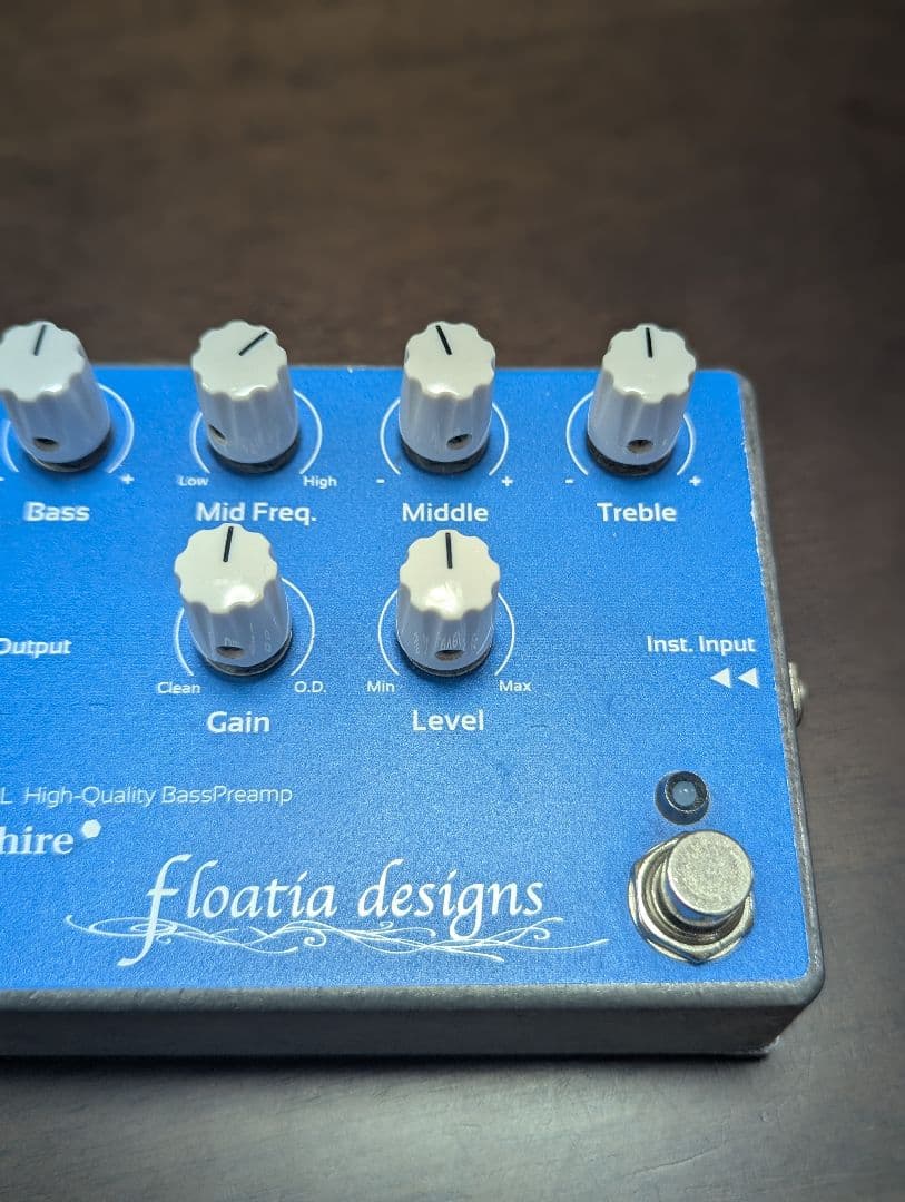 floatiadesigns　FETD-02L　ベースプリアンプ