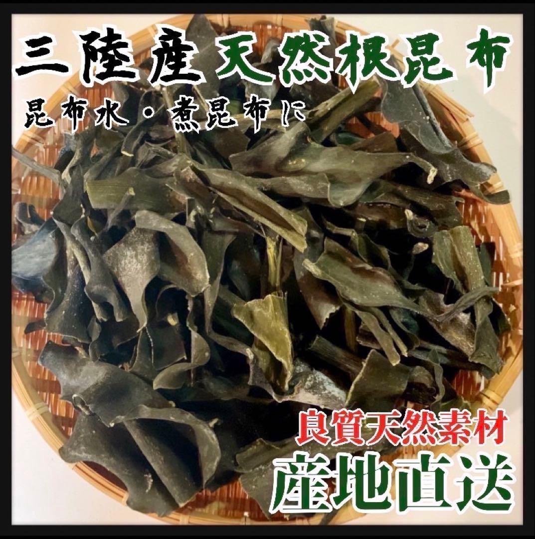 業務用　【岩手県産】乾燥根昆布　3kg 粘り強い　昆布茶　希少部位　煮物に最適
