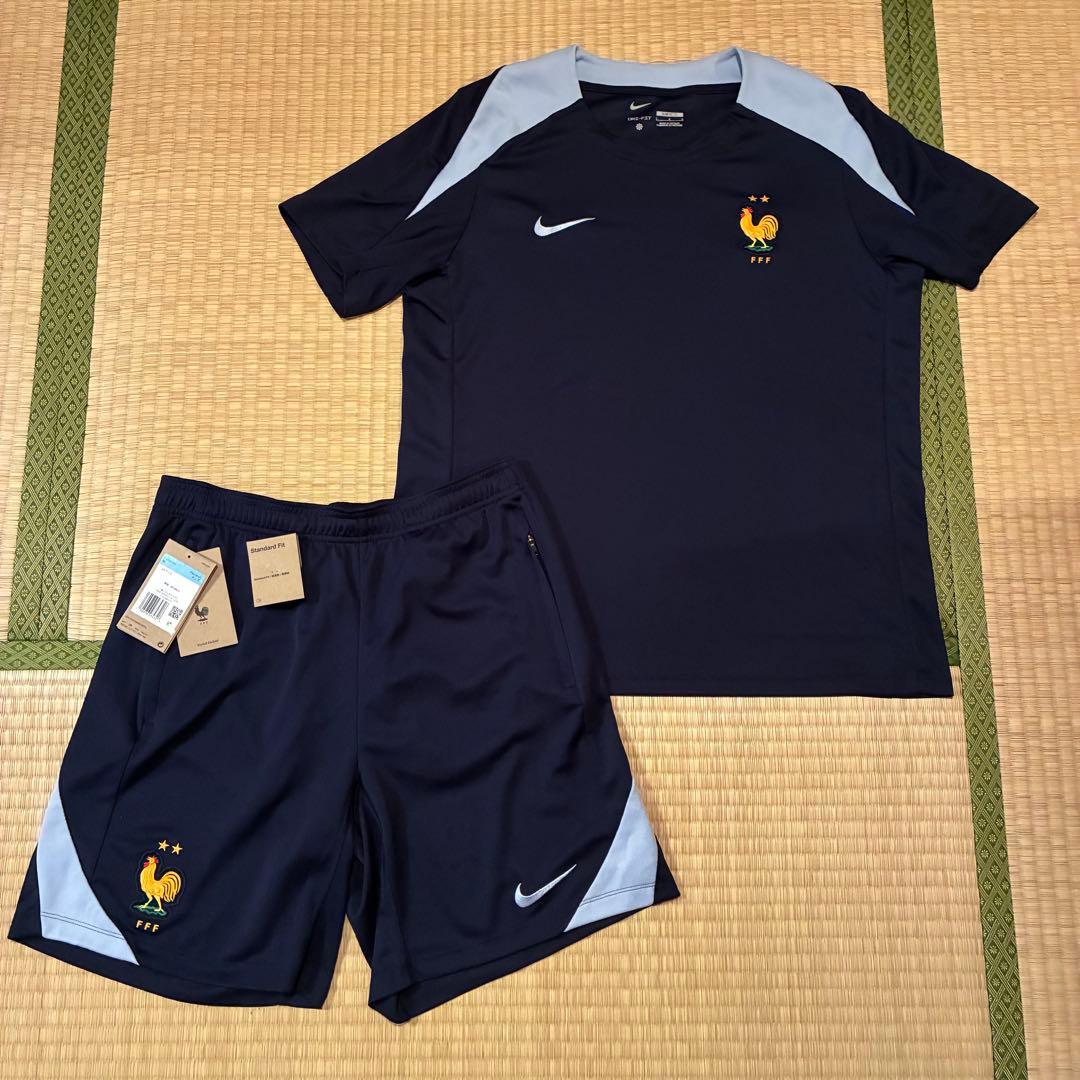 美品 NIKE フランス代表 ストライク シャツ トップス パンツ 上下セット