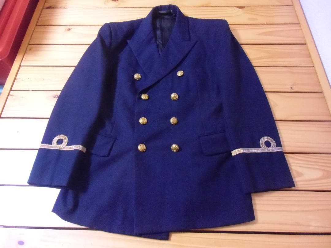 ●日本の徽章/記章＊ジャパンライン/ジライン＊３等航海士制服（実物）