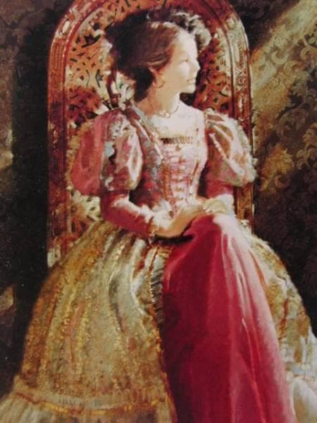 宮永　岳彦、宴、希少画集画、新品額装付