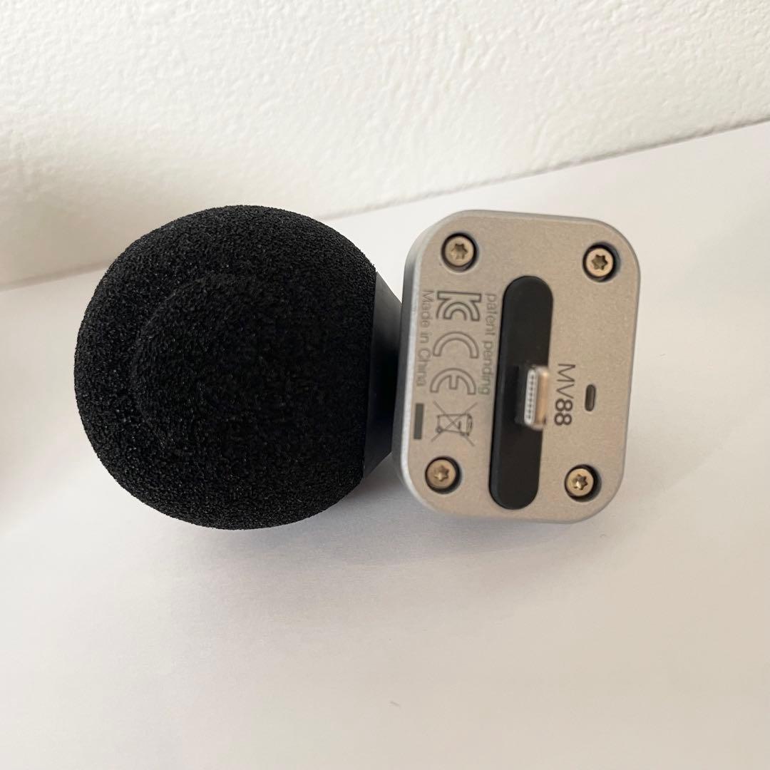 Shure MV88 iPhone iPad コンデンサーマイク