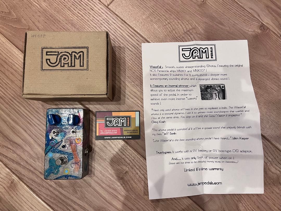 <値下げしました>JAM pedals Waterfall カスタムペイント