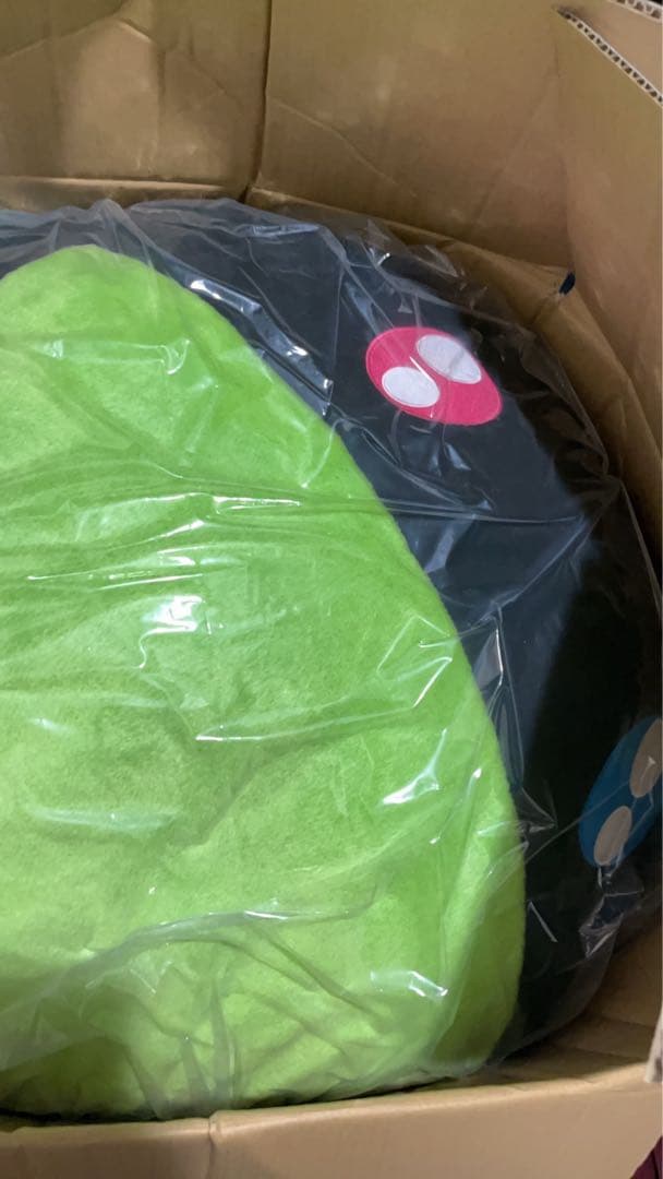 村上隆　2m クッション ブルーブラック