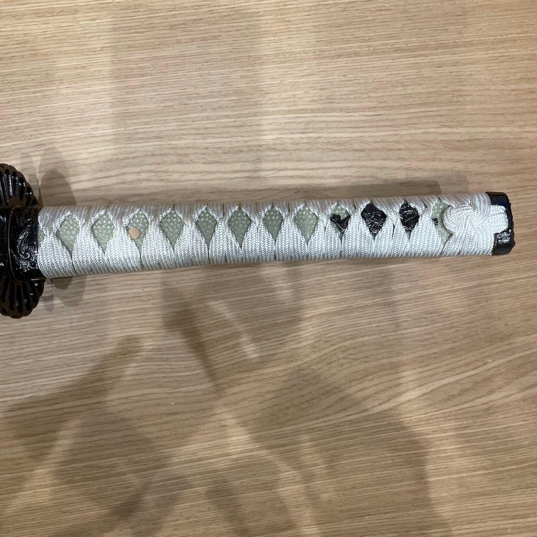 ウ*ー様 観賞用 菊一文字則宗 白色の柄 模造刀　沖田総司 愛用