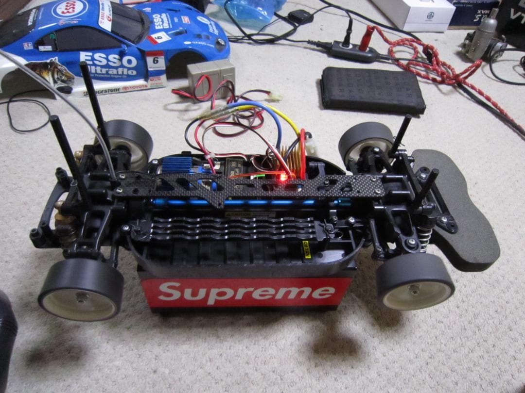 動作確認済み 1/10 エッソ ウルトラフロー JZA 80 スープラ TT01