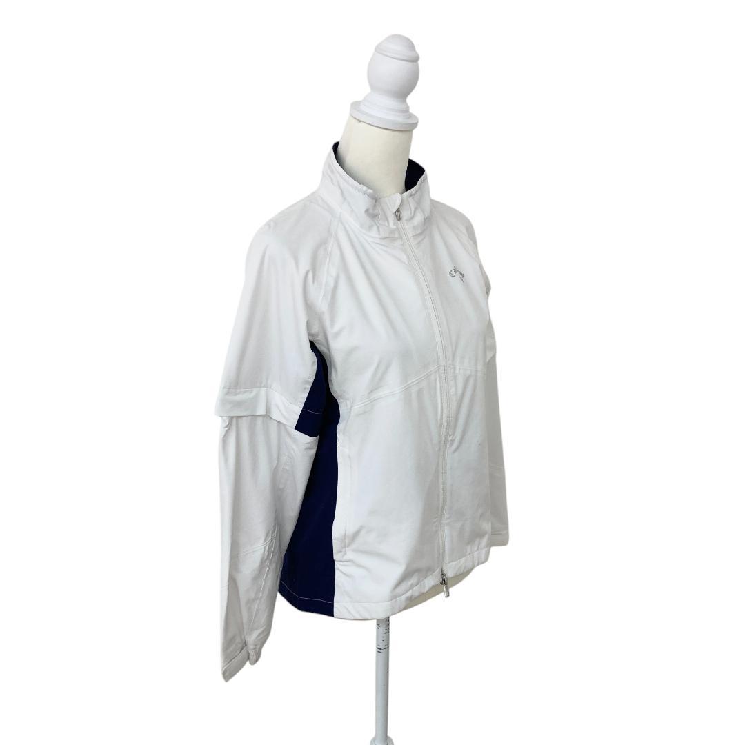 callaway キャロウェイ ホワイト ネイビー ジャージ セットアップ S