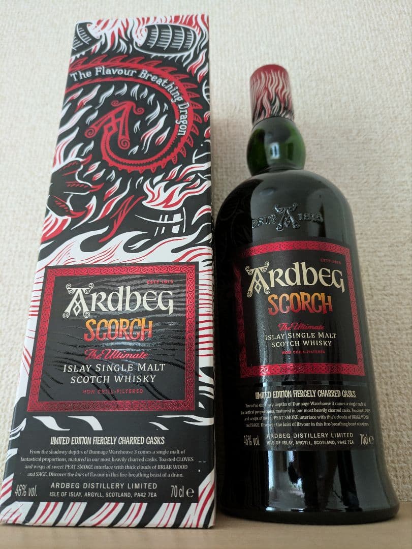 【新品未開封】アードベッグ　スコーチ ARDBEG Scorch