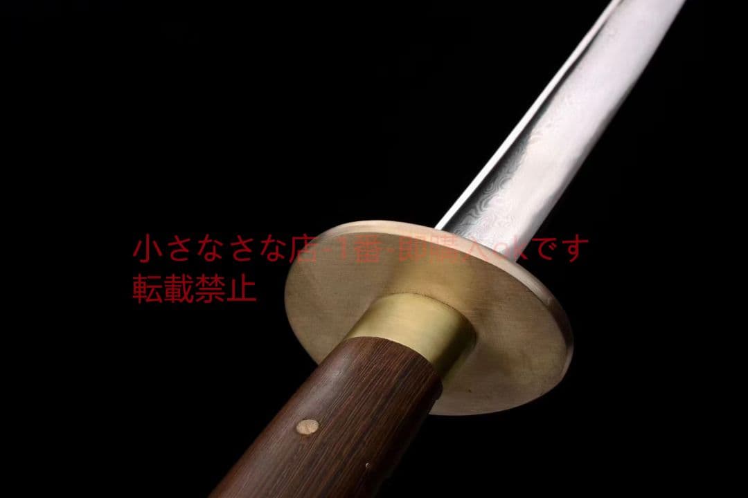 模様鋼丸背延長ミャオナイフ 古兵器 武具 刀装具 日本刀 模造刀 居合刀