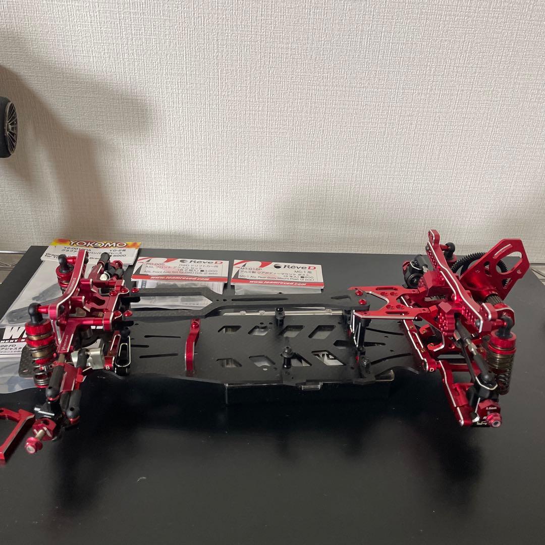 アディクション ハイトラクション リアモーターバルク ヨコモ　YD-2 レッド