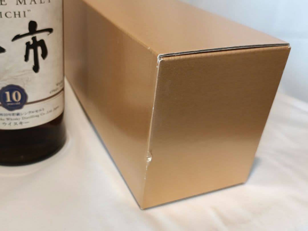 余市 シングルモルト 10年 700ml 箱付き