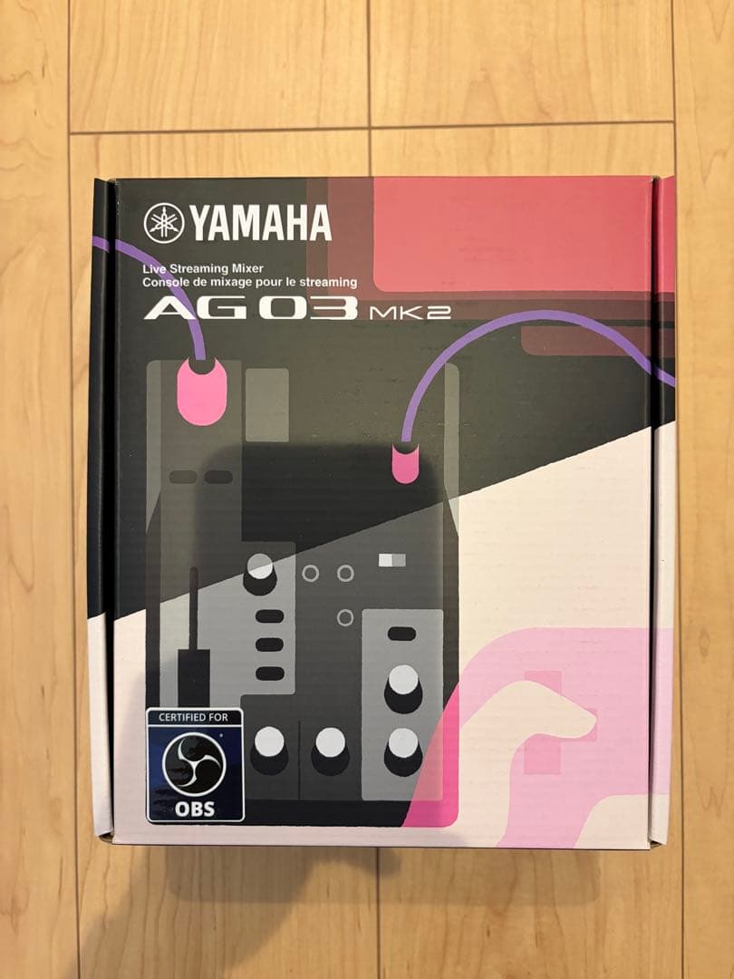 YAMAHA ヤマハ / AG03MK2 B (ブラック)