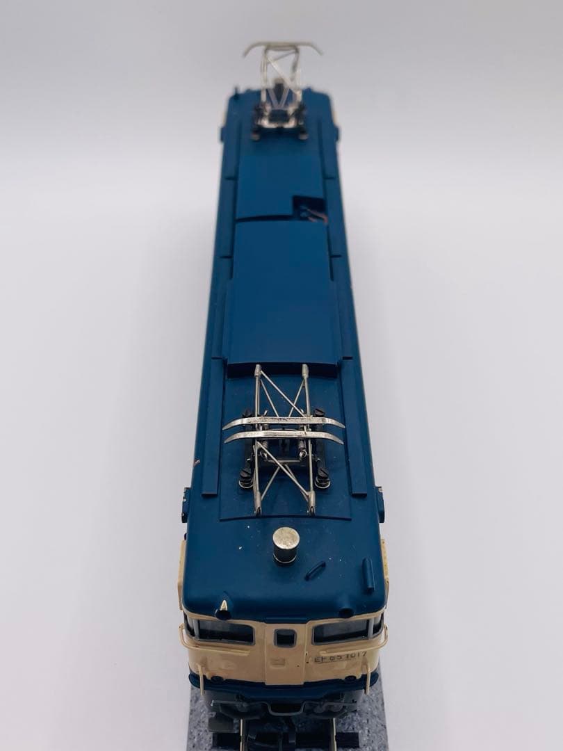 【ジャンク】カツミ KTM EF65 HOゲージ 電気機関車 青