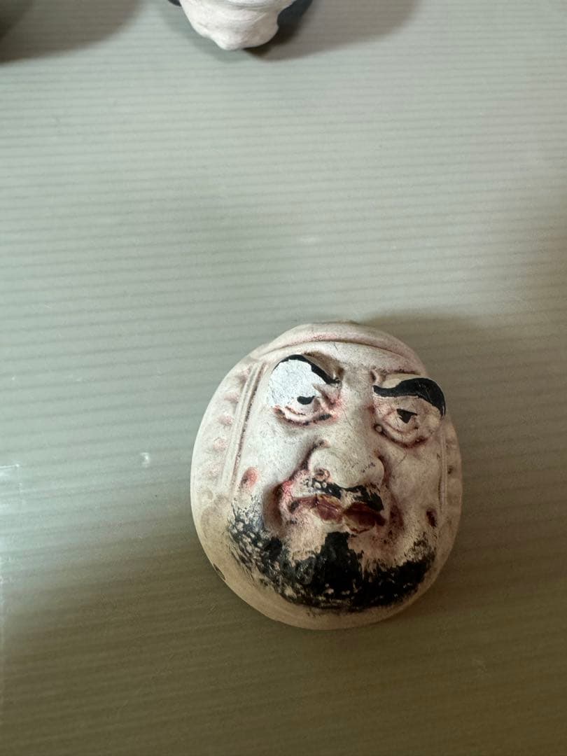 2937 七福神　猪口　7客　時代物