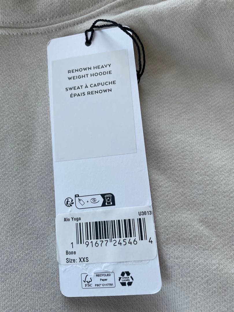 [ALO] 新品未使用　Hoodie