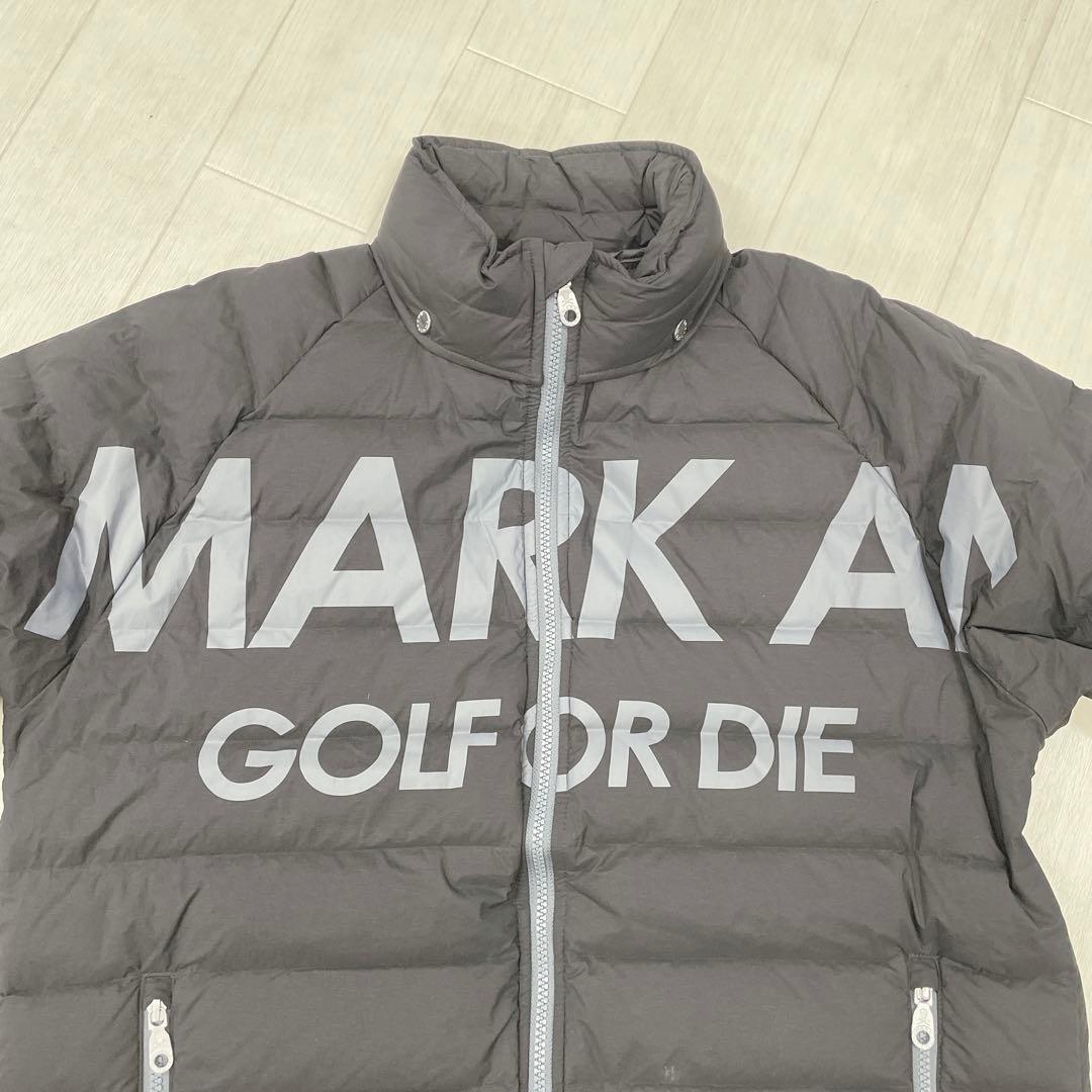 MARK &LONA フード付き　ダウンジャケット　ブラック　サイズ50