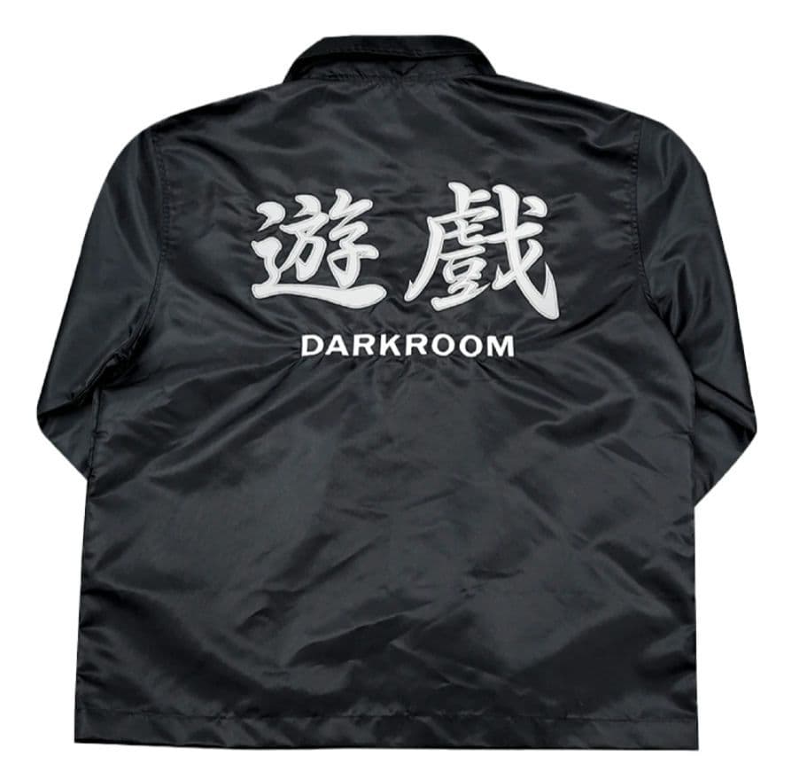 DARKROOM STUDIO ボタン式コート 黒