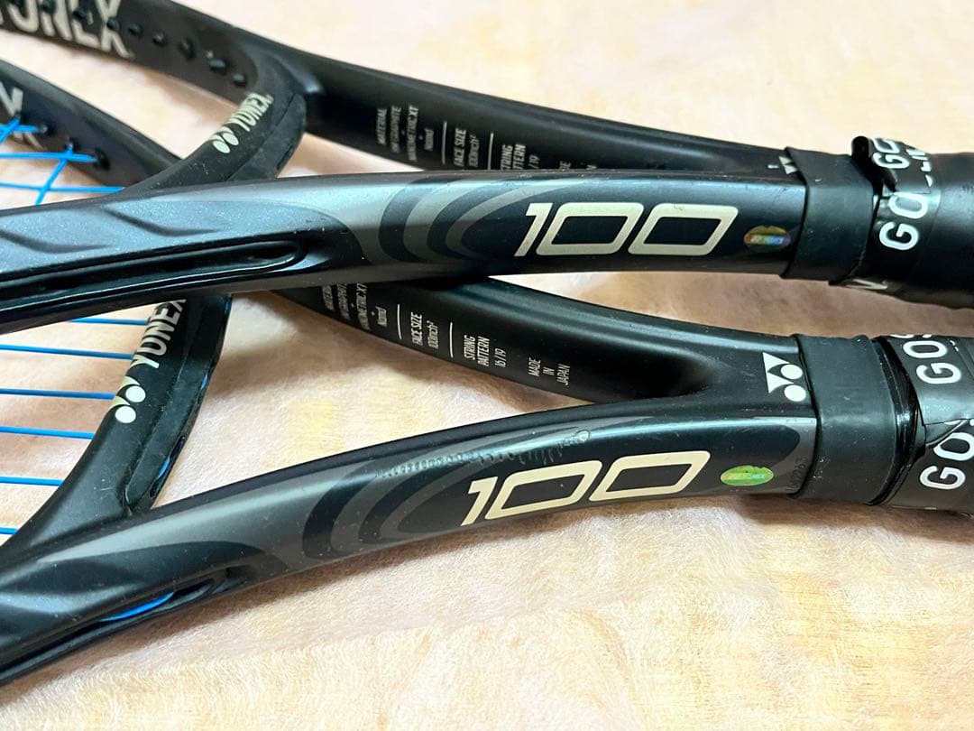 YONEX VCORE 100 ラケット 2本セット