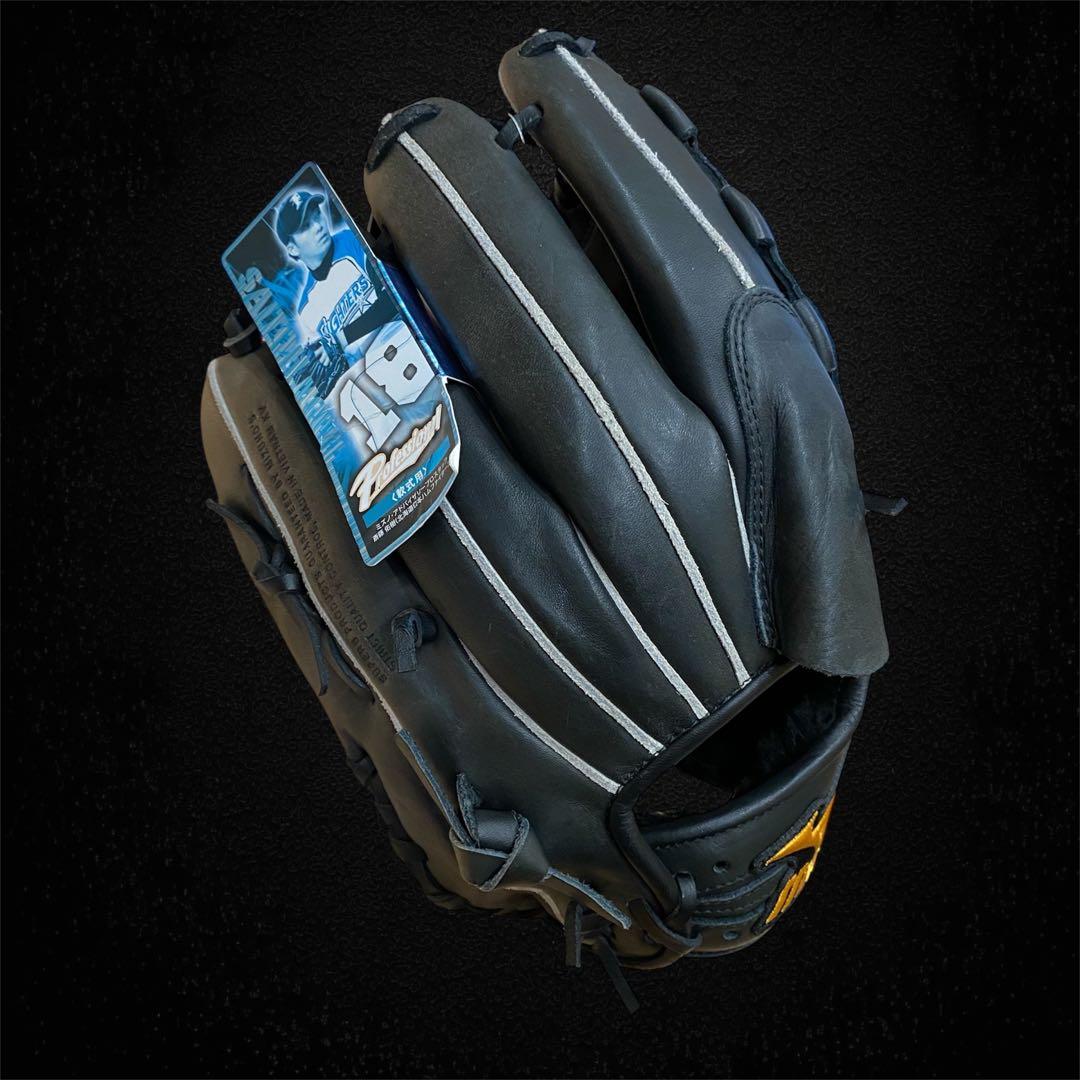 新品未使用品✨Mizuno 斎藤佑樹モデル 軟式グローブ サイズ10 ブラック