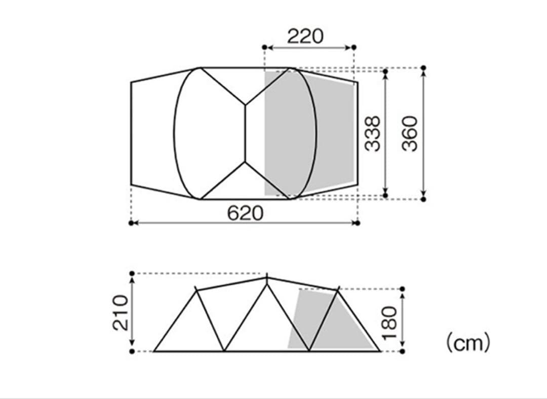 た*う様 新品未開封　スノーピーク　ランドネストシェルター
