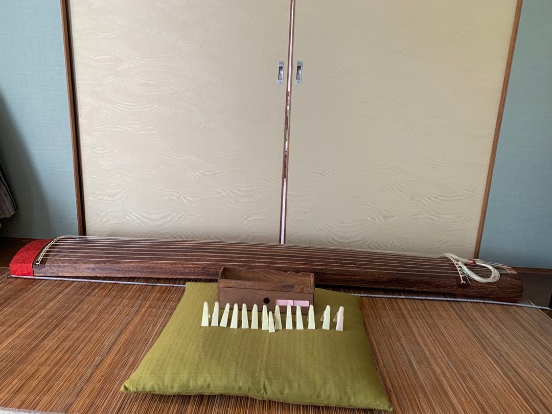 筝 13弦　琴柱付き 約183×25×10cm 引き取りお値引きします！