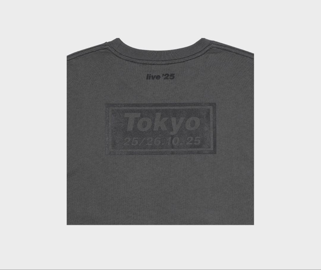 oasis live '25 Tシャツ Lサイズ グレー　富士　日本限定　新品
