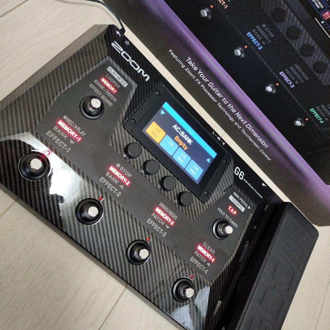 ロッツオ　ZOOM G6 マルチエフェクター