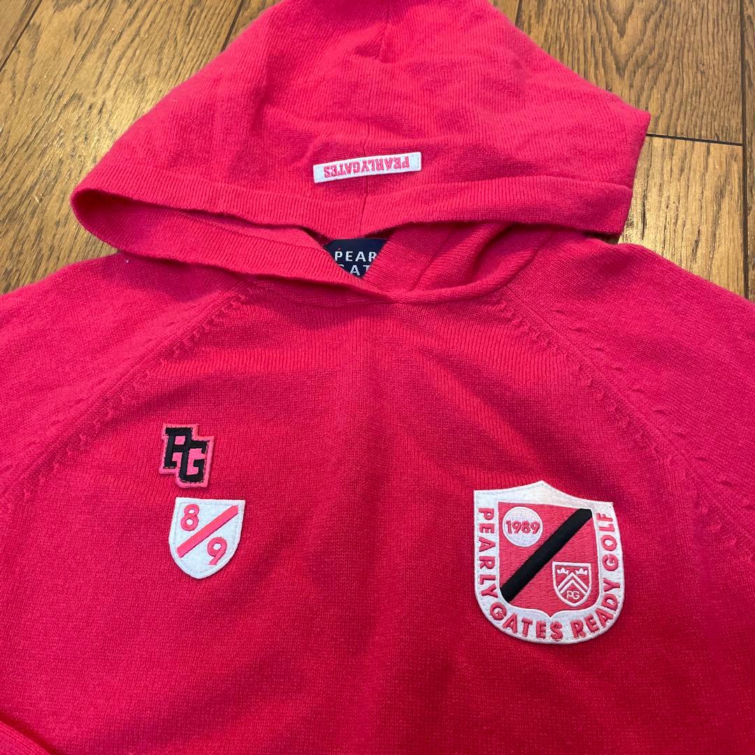 PEARY GATES フード付きカシミヤ混セーター