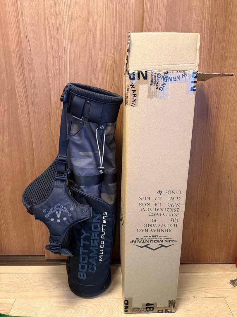 スコッティキャメロン　キャディバッグ