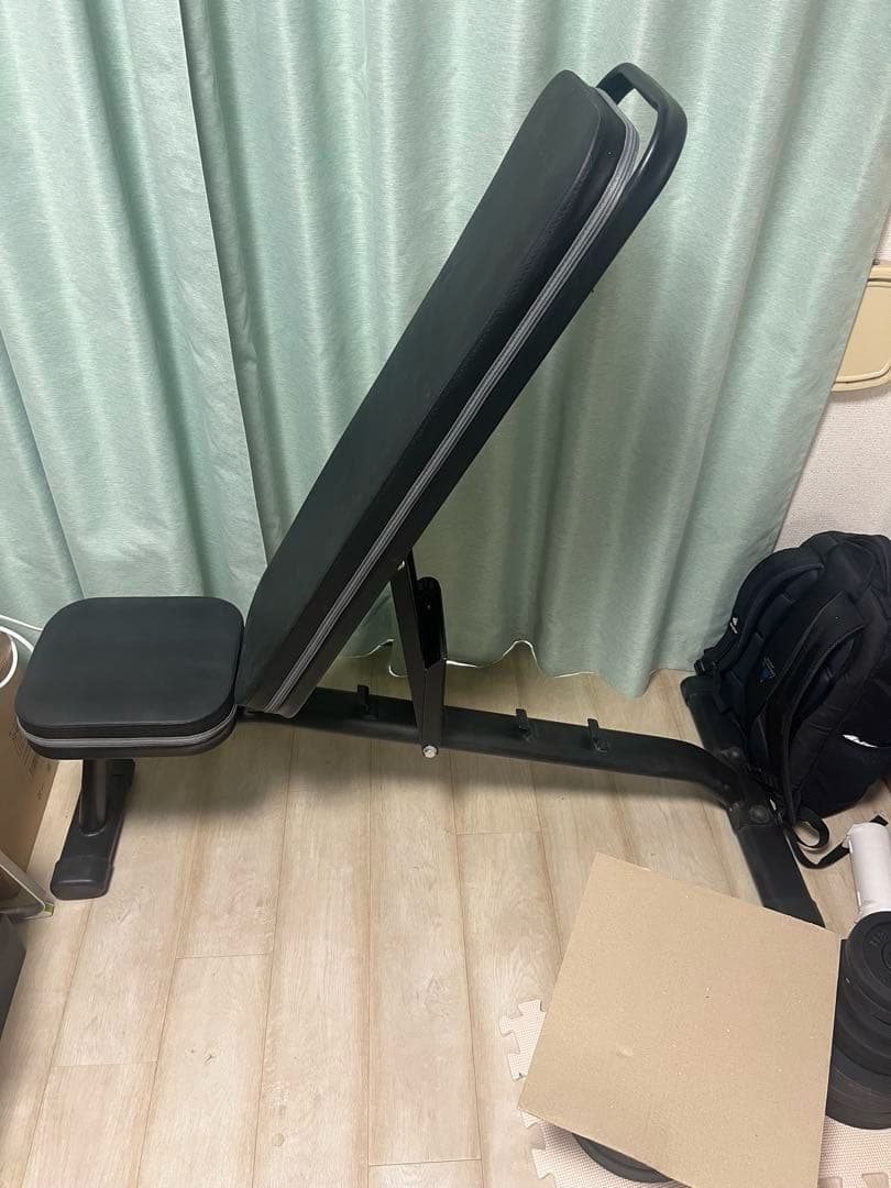 LEADING EDGE トレーニングベンチ 黒　LE-B80