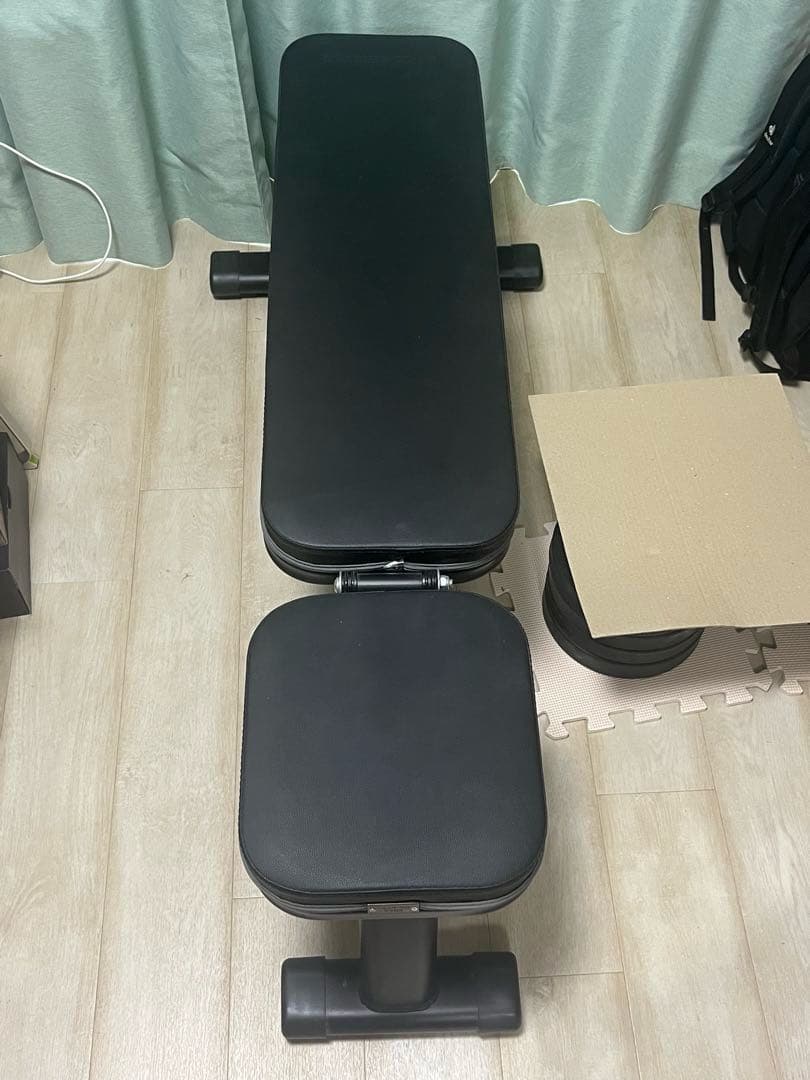 LEADING EDGE トレーニングベンチ 黒　LE-B80