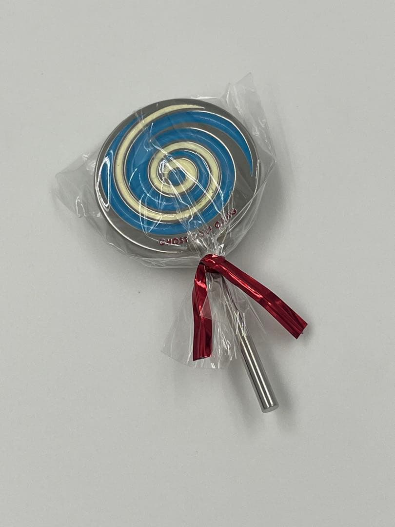 ゴーストゴルフギャング ゴルフマーカー キャンディマーカー 水色 ブルー